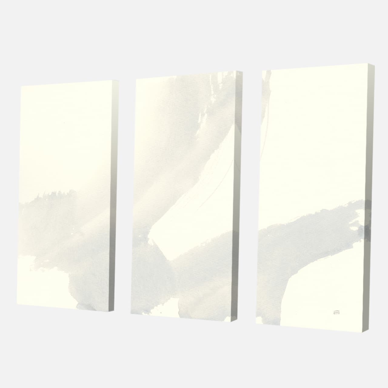 Designart - minimal geometric Zen III - Transitional Gallery-wrapped Canvas